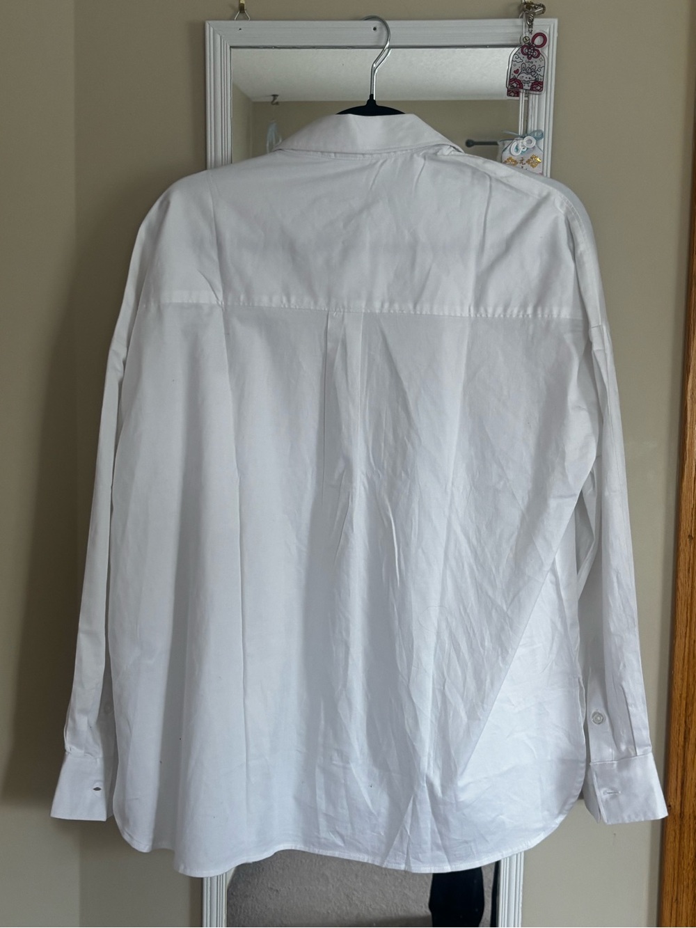 Classic White Button-Up Shirt - Picture 2 of 4